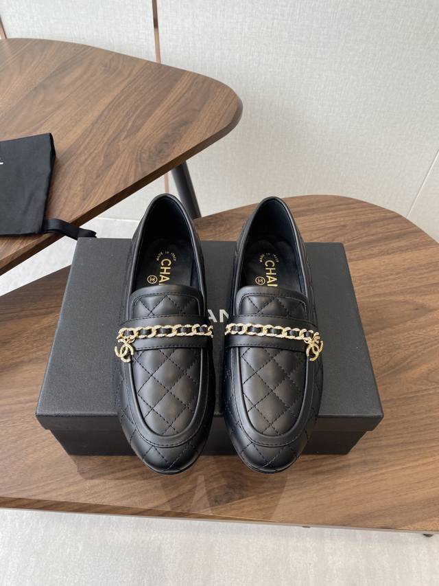 Chanel 25Ss new Chanel loafers, a must-have for Chanel in autumn and winter. God