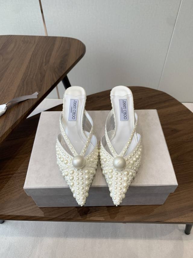 Silk Pearl Jimmy Choo 25Ss Spring/Summer Collection JC's new high-heeled slipper