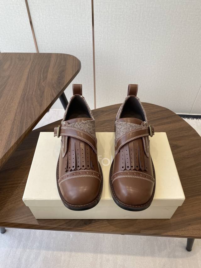 Unfolio The new Eloise Monk loafer features a carefully crafted blend of natural