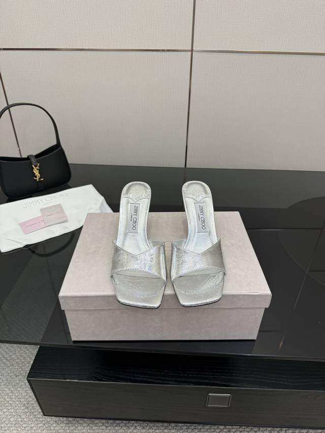 Factory Price: Jimmy Choo | Jimmy Choo Classic High-Heeled Slippers You'll fall