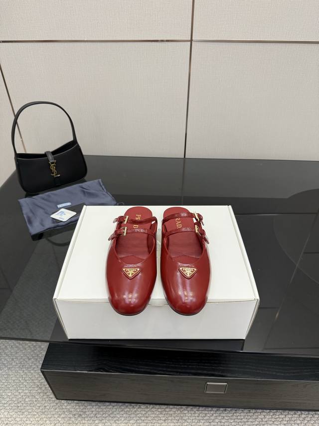 Prada 25 hot half-slippers DDD. Bloggers are showing off their custom imported s