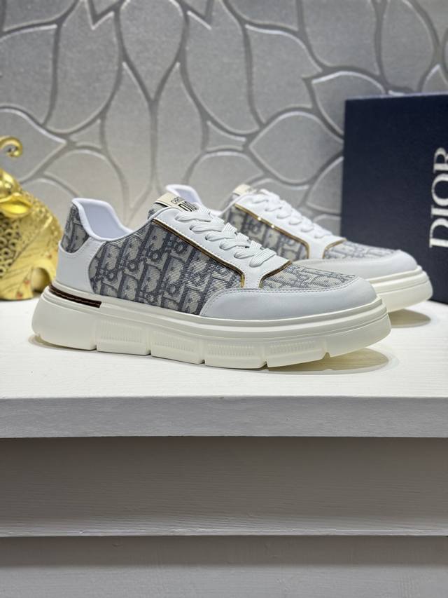 Real price, original quality - Dior's latest casual high-top men's shoes from t