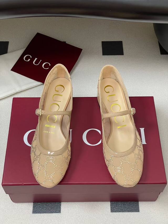 The highest version 25Ss spring and summer new Gucci double GG crystal diamond h