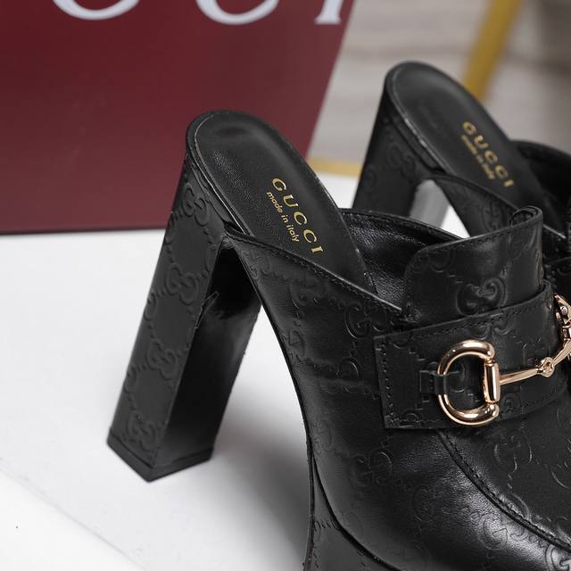 The highest-end version, DDD, is Gucci's new spring waterproof platform high-hee