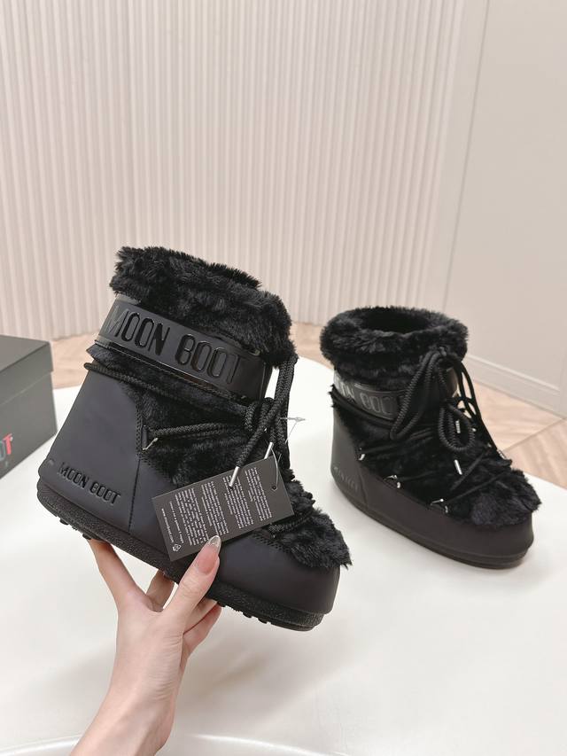 Furry ankle boots are out! Moon Boot 24Ss, the latest autumn and winter snow boo