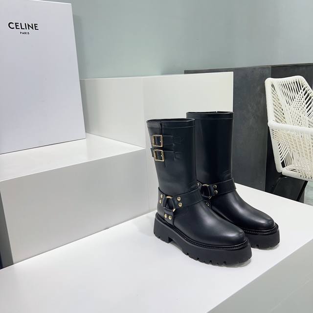 High quality factory boots! Top-quality Celine 2025Ss Fall/Winter Arc de Triomp