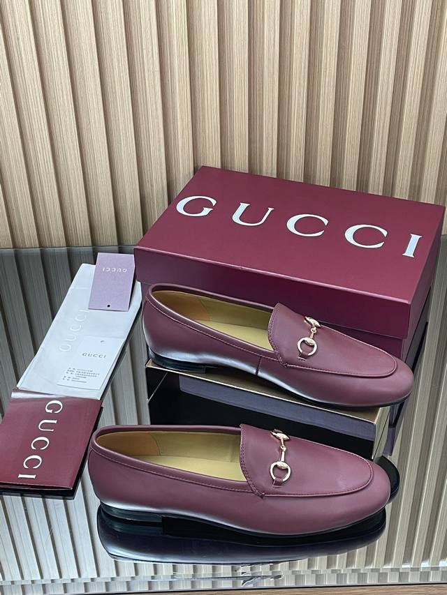 Gucci's new early fall collection, the Princetown series loafer in the new Ancor
