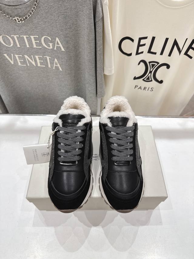 High-end version factory wool lining Brunello Cucinelli new BC autumn and winte