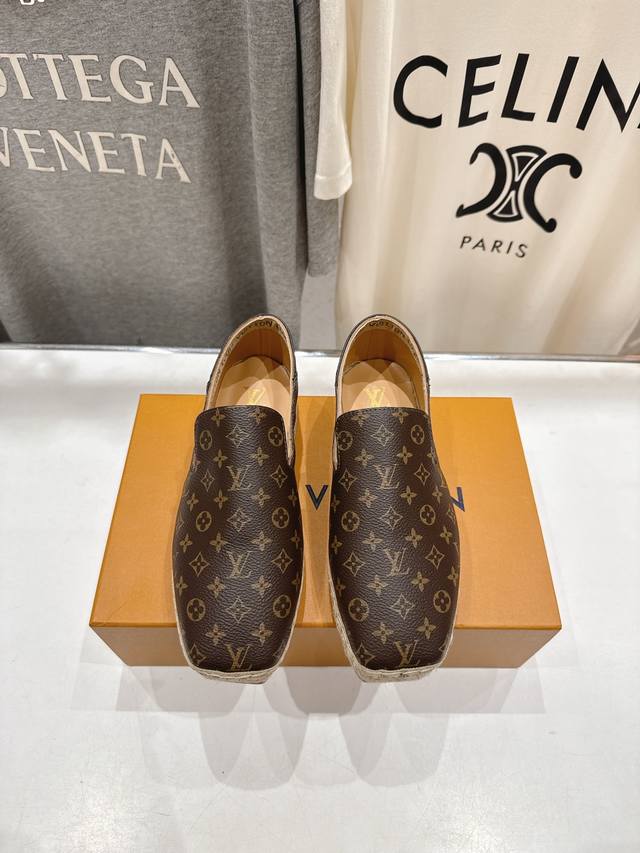 High version factory Louis Vuitton Ss25 New Arrival Lv new straw embroidered fi