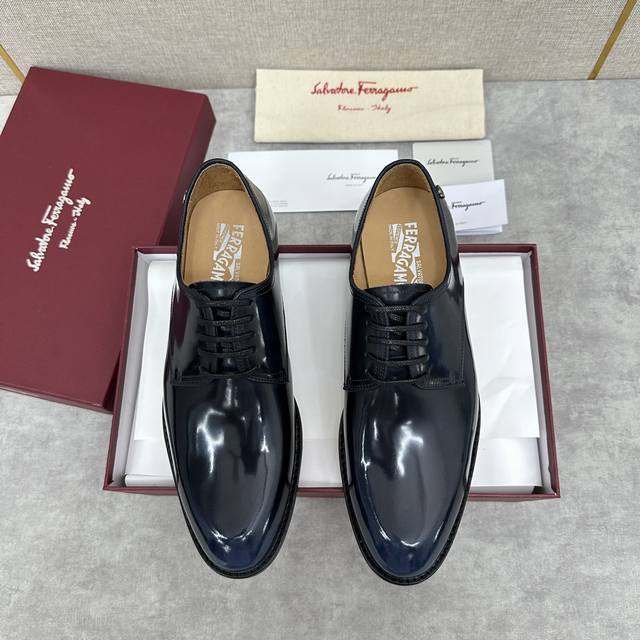 Ferragam~ Ferragam* New Oxfords for men, formal leather shoes, as always, offer