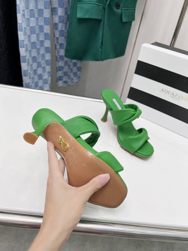 Aquazzura Pineapple | 222 Aquazzuea high heels are fashionable and trendy. Impor