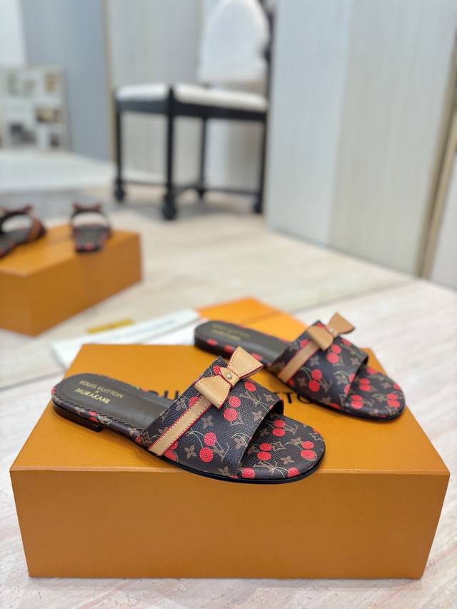 Factory Price: Authentic Cherry Fabric Louis Vuitton 2025 Summer Limited Editio