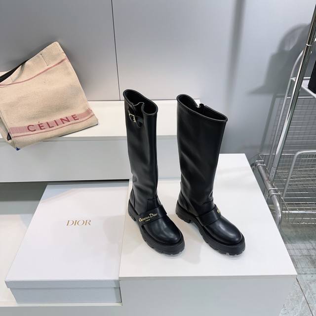 High-quality factory boots! Top-quality Dior | Dior's new Fall/Winter 25 straig