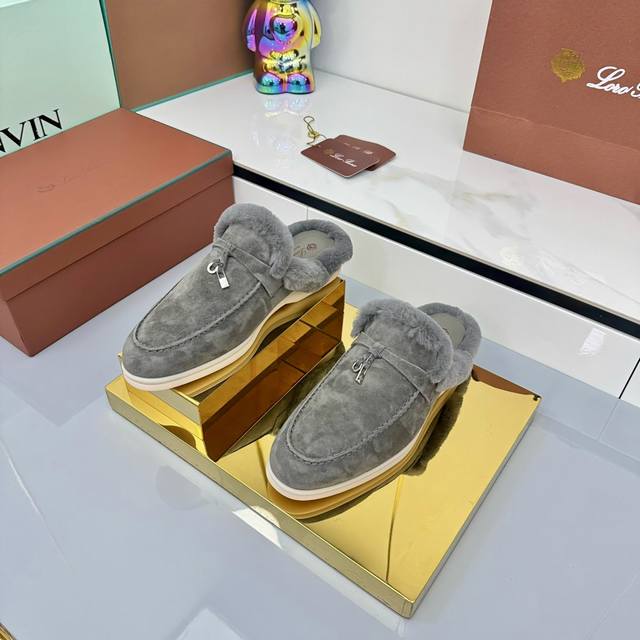 New arrivals for men and women. Unisex knitted rabbit fur shoes | Made with Wis