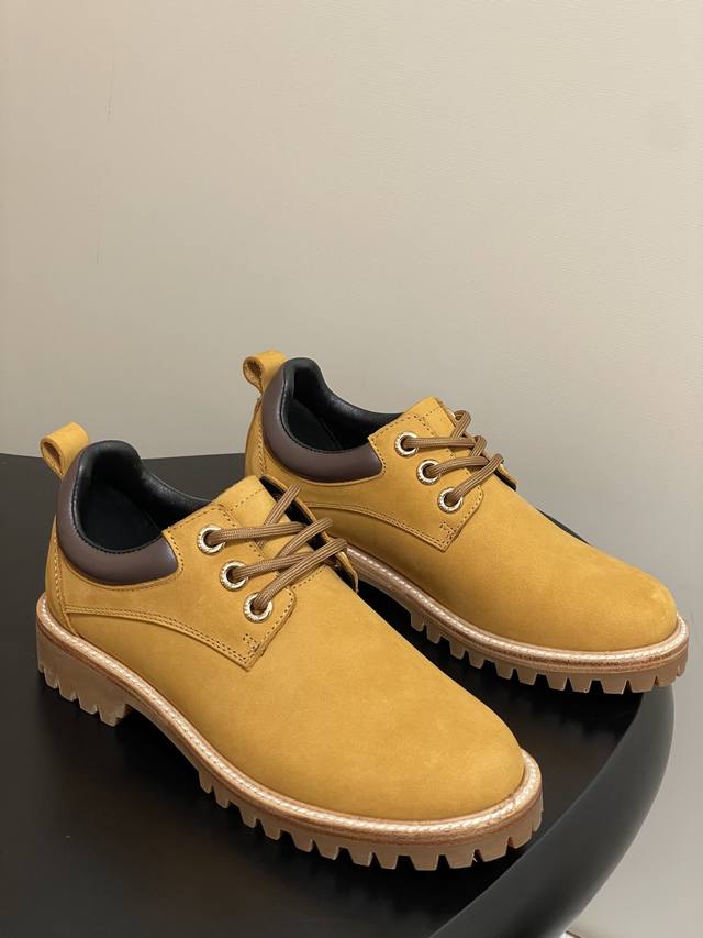 Men's size 10-top quality 25Ss New autumn and winter Celine couple's Martin yell