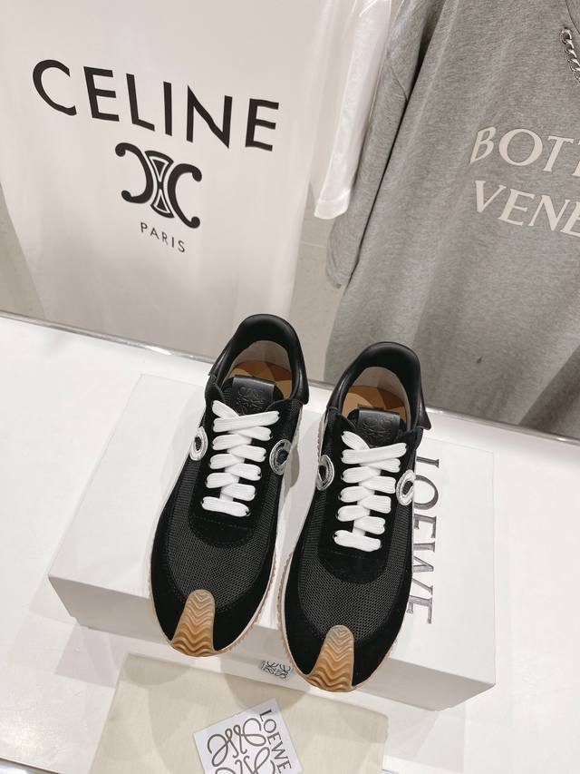 High version factory men's size 10 couple's style Loewe 2025Ss new sports casua