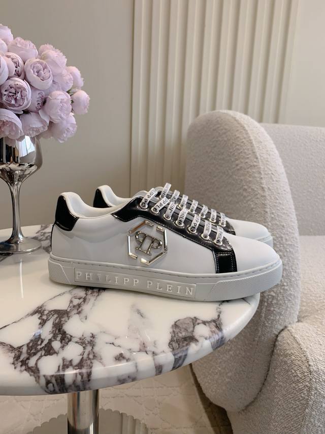 Philipp Plei* Official Website Synchronized Men's Casual Sneakers. Top quality,