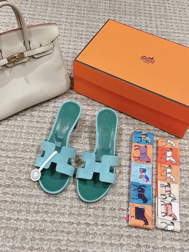 Hermes H slippers, Oran sandals, stylish and versatile, super comfortable, every