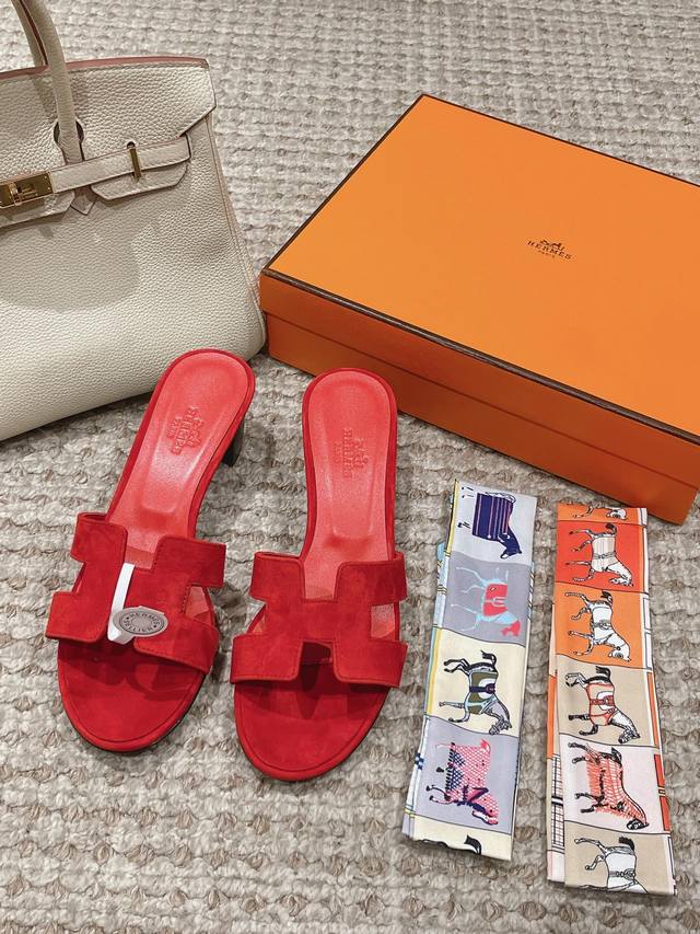 Hermes H slippers, Oran sandals, stylish and versatile, super comfortable, every