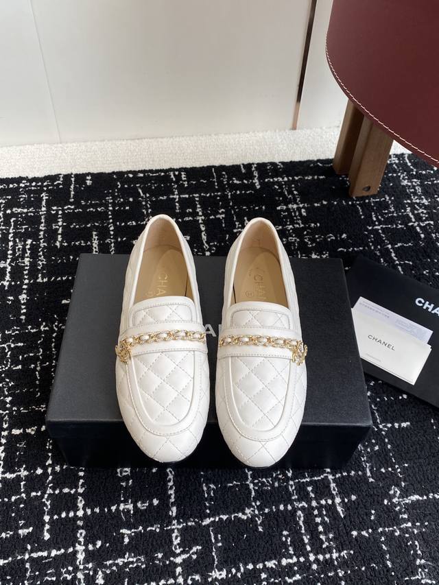 Purchasing-level Chanel 25Ss new Chanel loafers, a must-have for Chanel in autu
