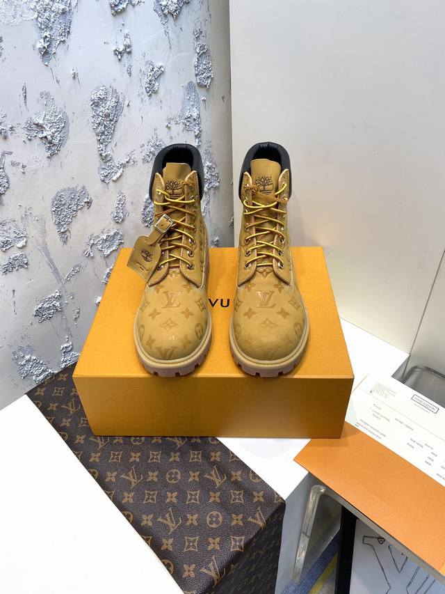Factory Price: Premium Edition Lv X Timberland Timberland Collaboration Monogram