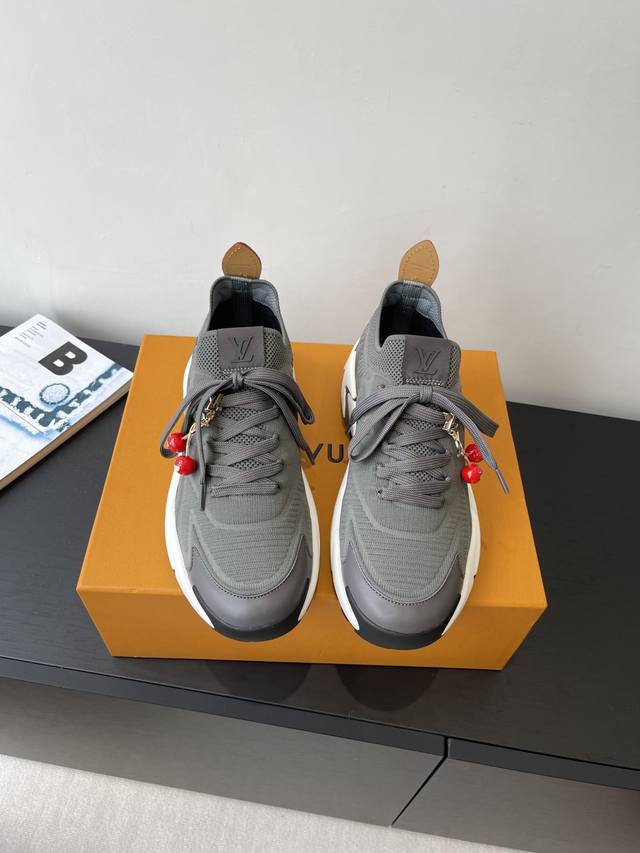 Lv Runner Tatic 25Ss new mesh flyknit casual sneaker accessories plus 60 origina