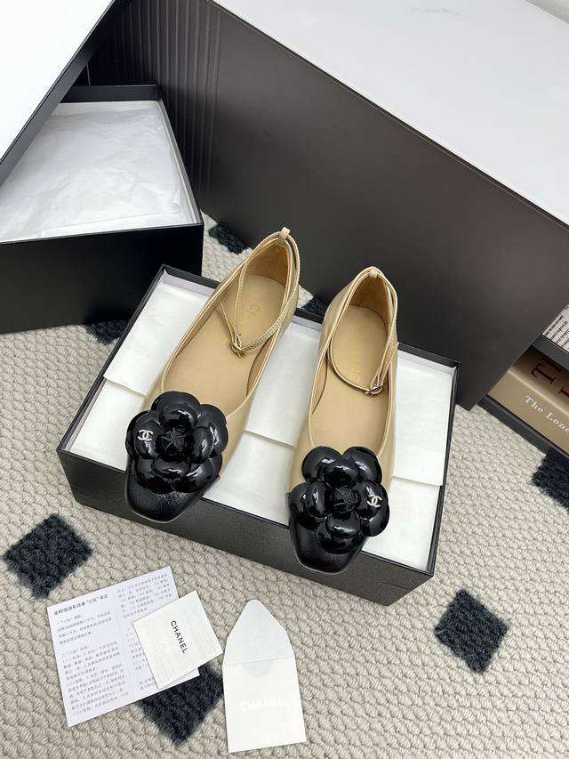 Chanel25Ss new summer Camellia Mary Jane shoes DDD. A must-have classic every ye