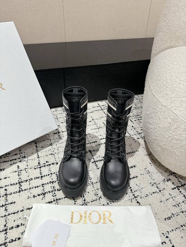 Premium Edition Dior 25 Latest Fall/Winter Chelsea Boots Dior Empreinte Boots fe