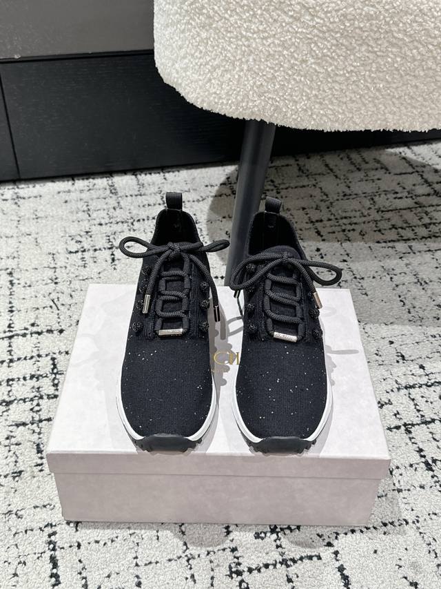 Jimmy Choo 25 new knitted socks casual sneakers I'd call them goddess styles! Th