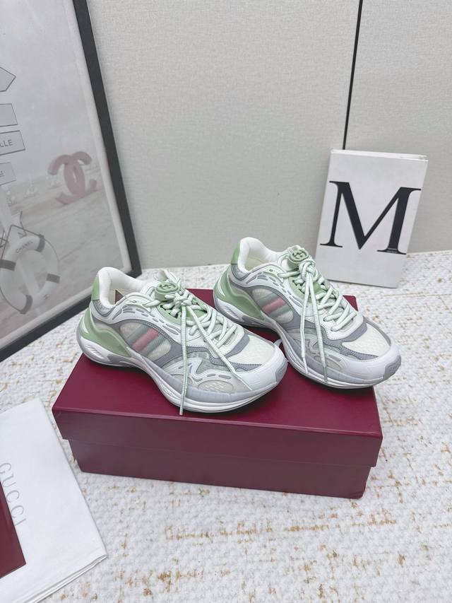 Women's high version Gucci 2026 new 2.0 retro casual women's shoes purchasing ag