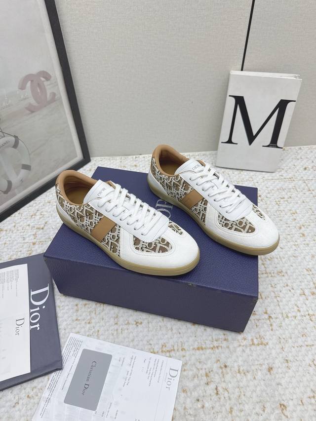 Factory high edition Dior 25 latest B01 series Matchpoint couple's sneaker, orig