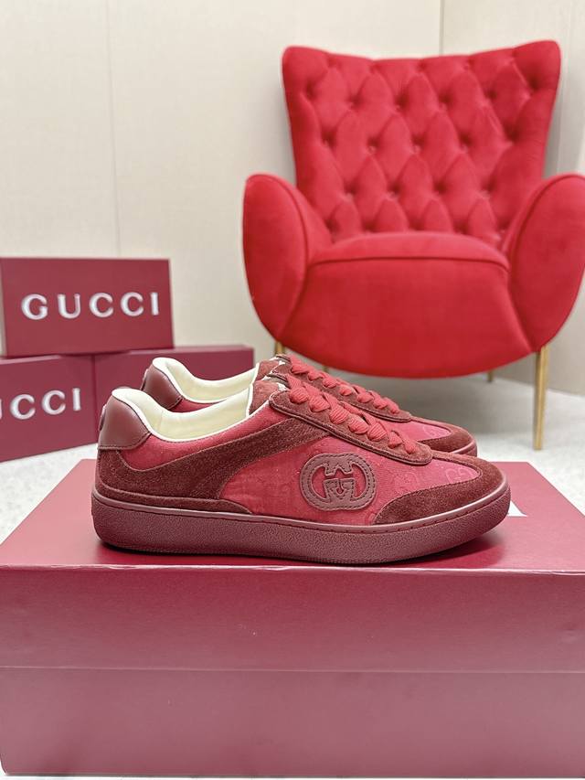 Men's and Women's Gucci's latest Forrest Gump shoes, German training shoes, casu
