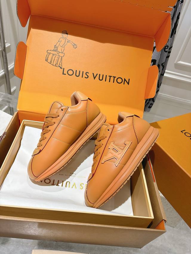 Factory Louis Vuitton x Nigo co-branded Buttersoft Fw25 catwalk style thick-sol