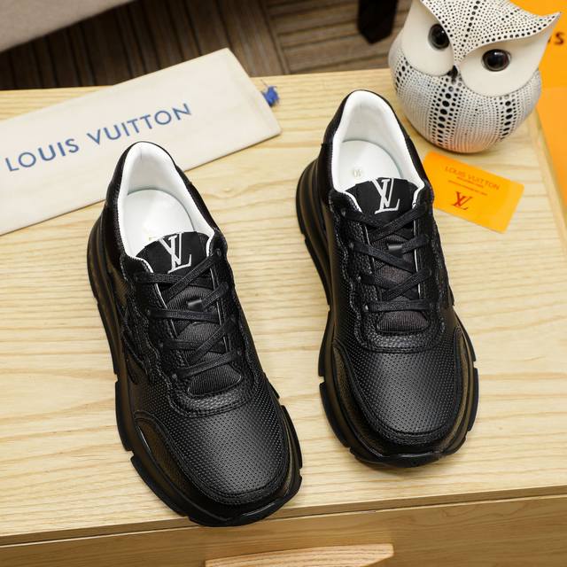 Factory P price Louis Vuitton Lv autumn and winter models full shoe counter firs