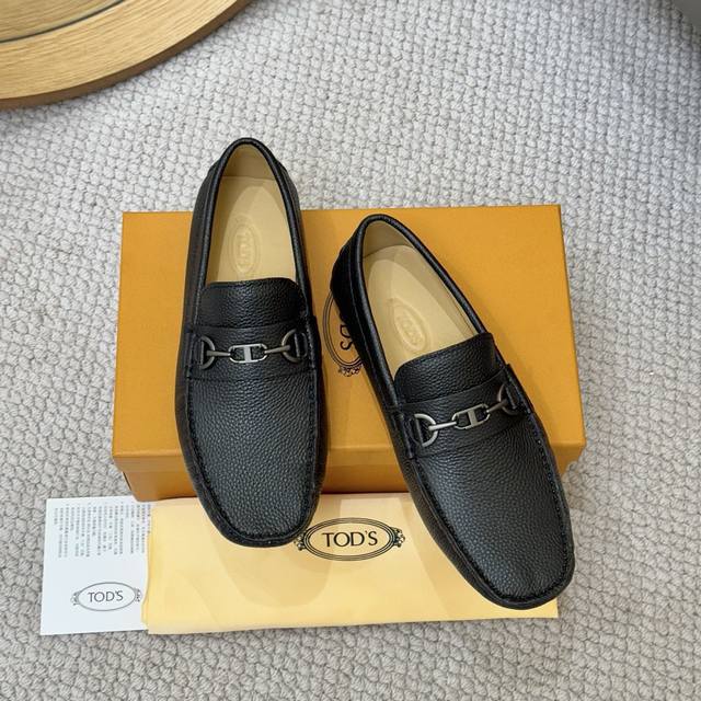 Tod's, a high-end moccasin, is a leader among brands. These shoes are a bright