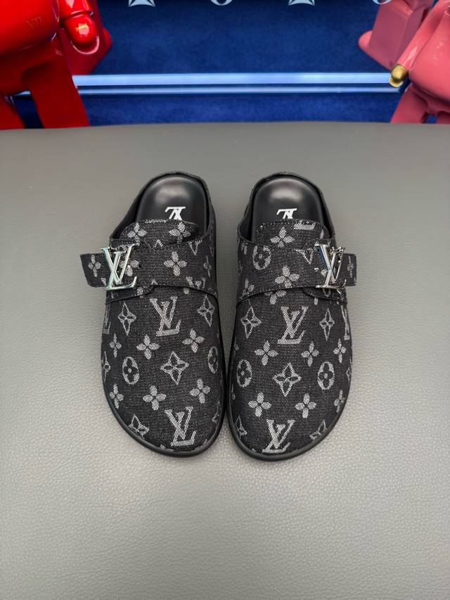 38-45 45 Custom-made Louis V* high-end boutique luxury slippers, 1:1 high-end qu