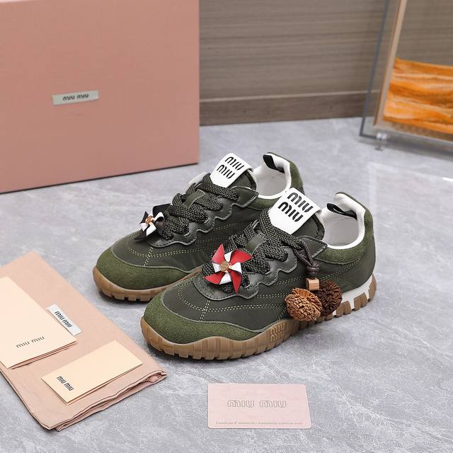 Factory: Exclusive top-tier version Miu Miu 2025Vs latest hit casual shoe serie