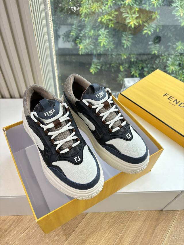 What you see is what you get G036Fendi Fendi 2025 new sneakers, casual sports s