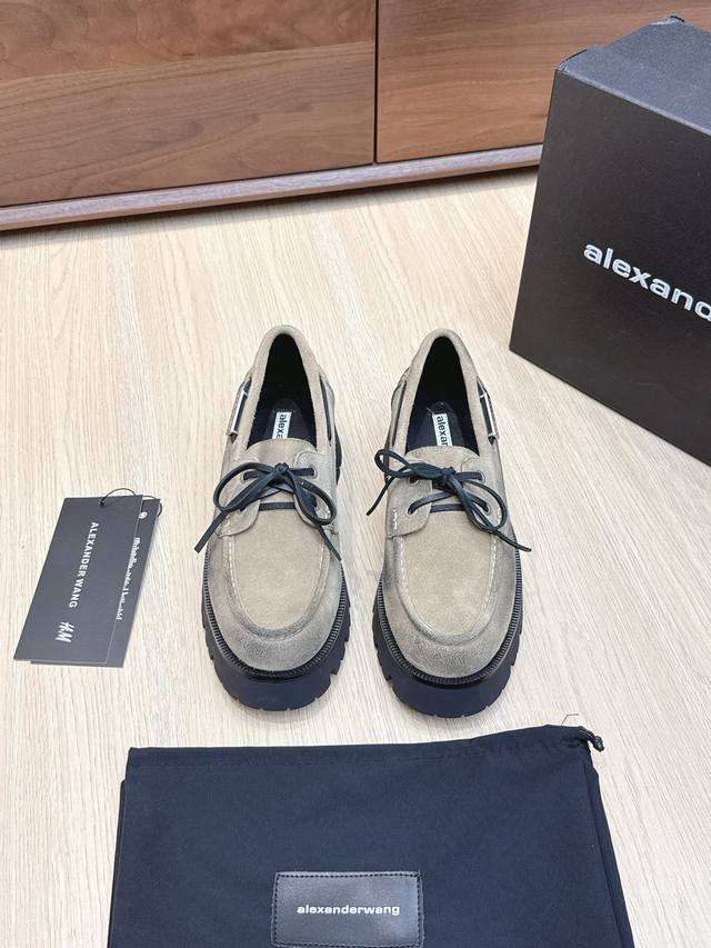 Shopping-level Alexander Wang Aw Carter Jennie Da Wang's thick-soled loafers ar