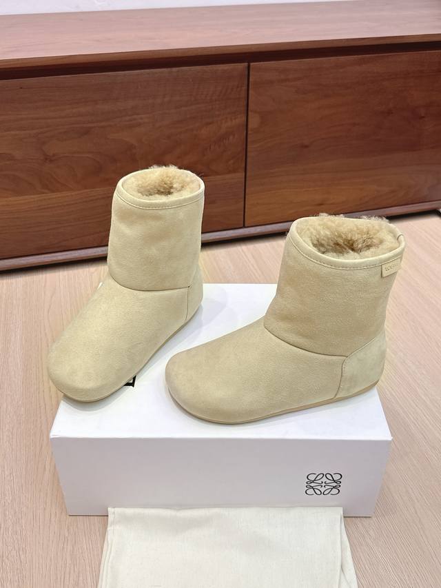 Agent-level Loewe's latest Lago series snow boots and short boots Original purch