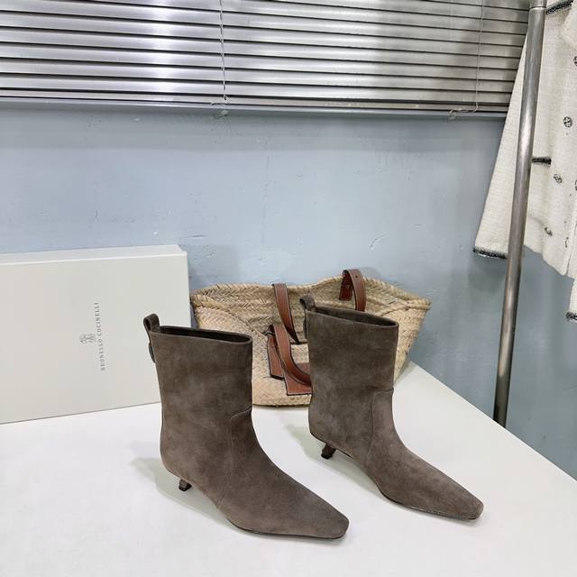 High-quality factory leather! 470 suede! Top quality! Brunello Cucinelli BC 2025