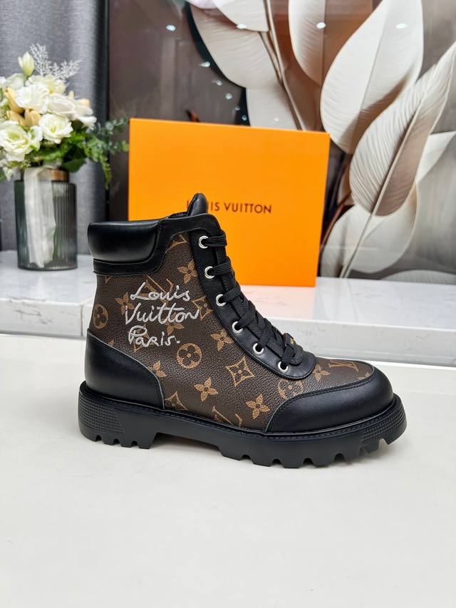 Louis Vuitton's latest Fall/Winter 2025 high-end custom-made boots, a true-to-li