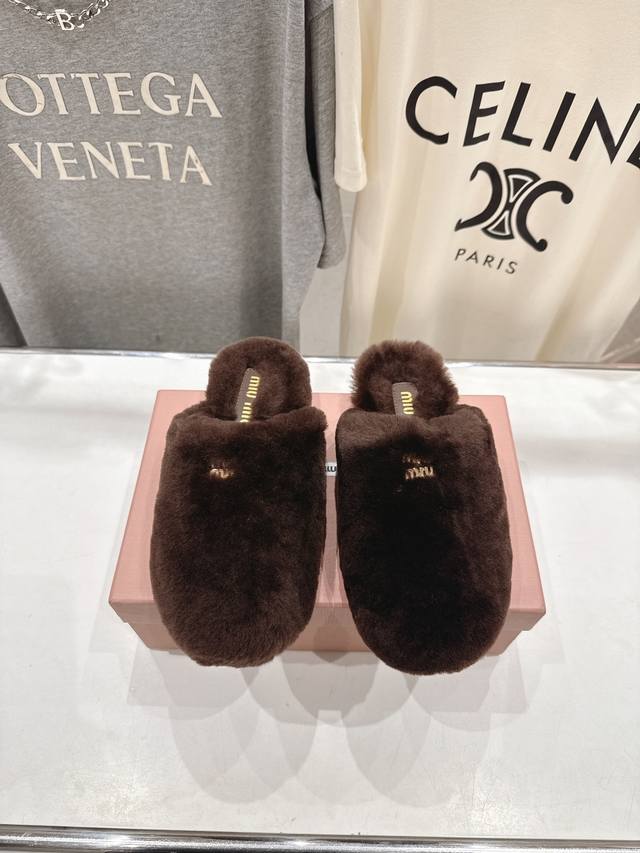 High version factory Miumiu Miu Miu 2025Ss autumn and winter new Birkenstock cl