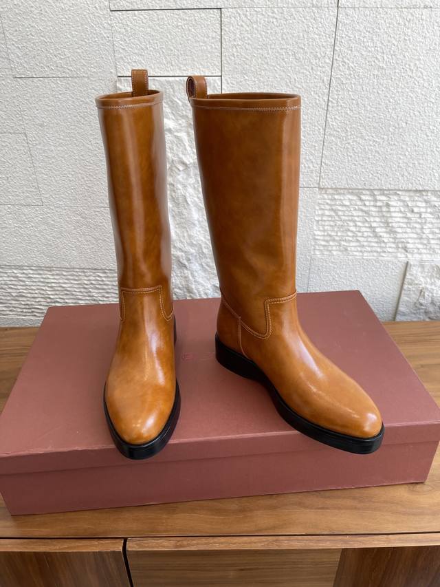 Top version: Loro Piana 25Ss new autumn and winter John short boots mid-calf boo