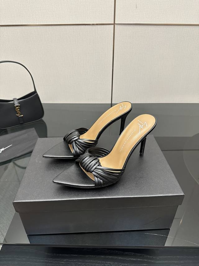 Highest version factory Giuseppe Zanotti SS2025 new product! Gz slipper series 2