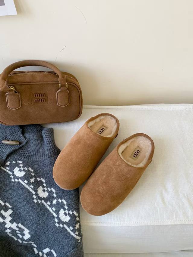 Ugg 2025 new product Little Potato, a new series of Elea slip-ons, half-slip on