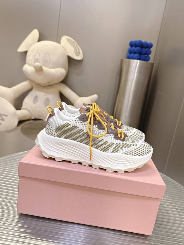 After years of pioneering the slender, thin-soled aesthetic, Miu Miu has quietly