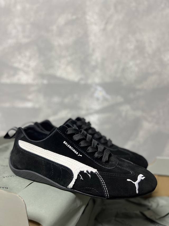 Puma co-branded Balenciaga: P Who knows! This pair of old and damaged Speedcat i