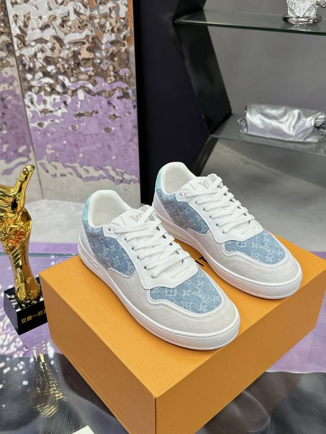 Factory Price: Aircraft Box 5 Lv New 2025Ss Spring Nautical Embroidered Sneaker