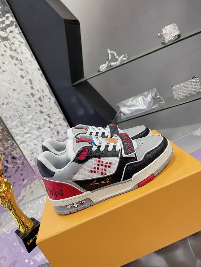 Factory Price: LV Sneaker Series Velcro# Upgraded Version# Utilizing a correct w